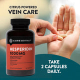 NGL Hesperidin Blended Vitamin Supplement bottle with capsules on a table