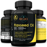 NGU Next Gen U Flax Seed Oil Softgel Capsules front view