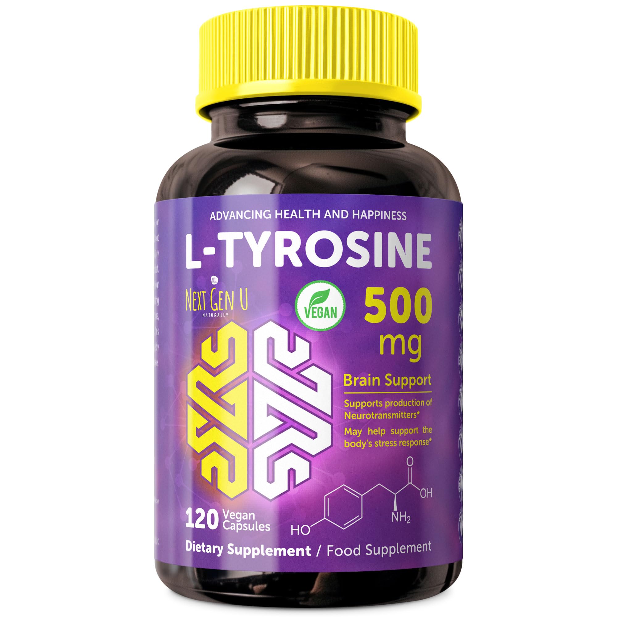 NGU Next Gen U L-Tyrosine supplement front view