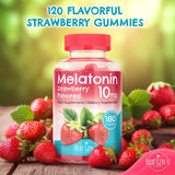 NGU Next Gen U Melatonin Gummies 10mg Strawberry flavour with ingredients