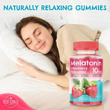 NGU Next Gen U Melatonin Gummies 10mg Strawberry gummies in hand