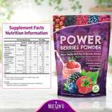 NGU Next Gen U Super Berry Powder 649g serving suggestion