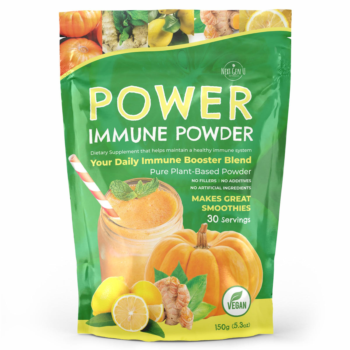 NGU Next Gen U Super daily wellness Powder 150g front view