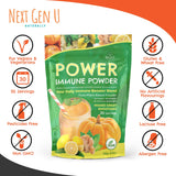 NGU Next Gen U Super daily wellness Powder 150g mixed in a smoothie