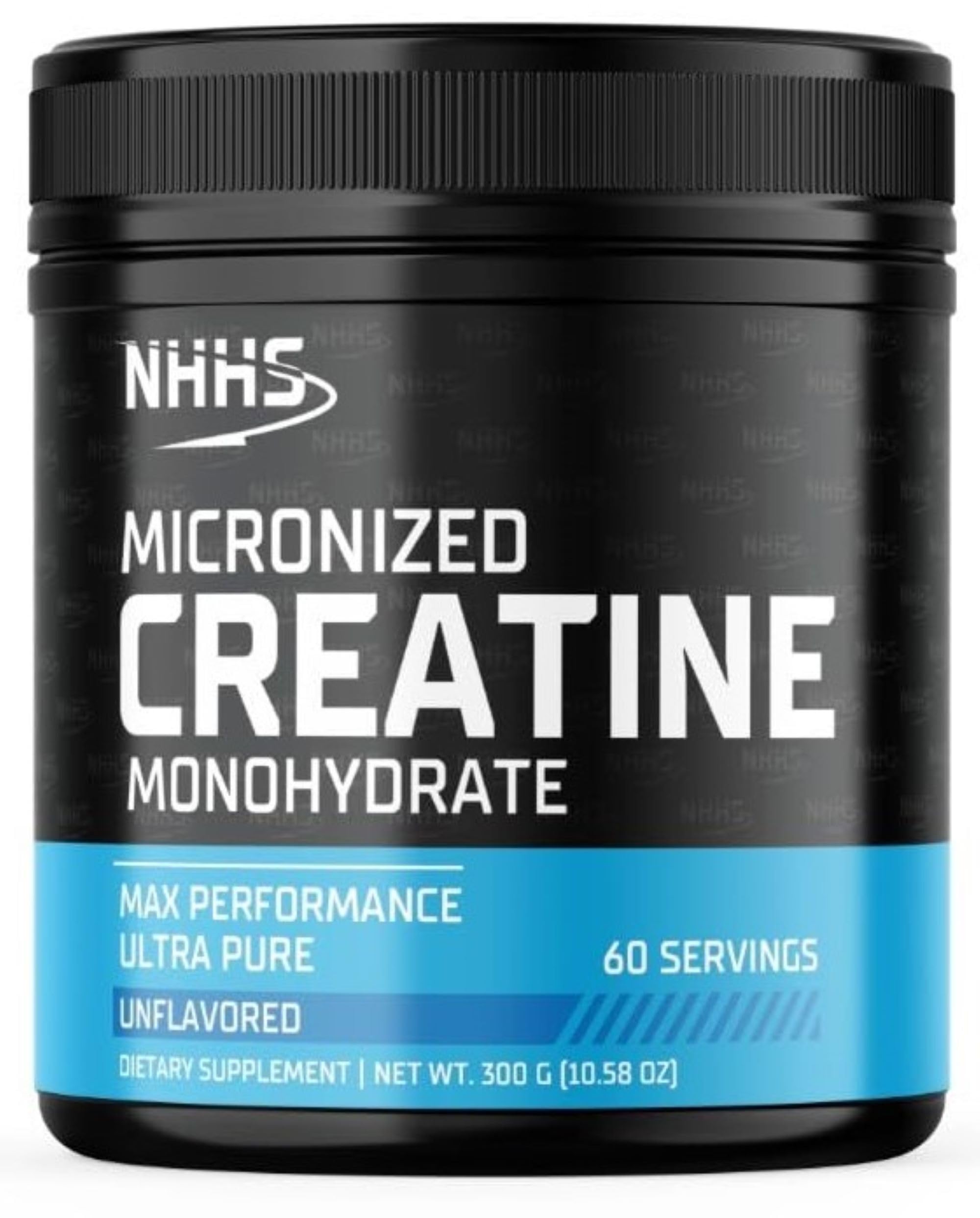 NHHS Micronized Creatine Monohydrate 5g Powder front view