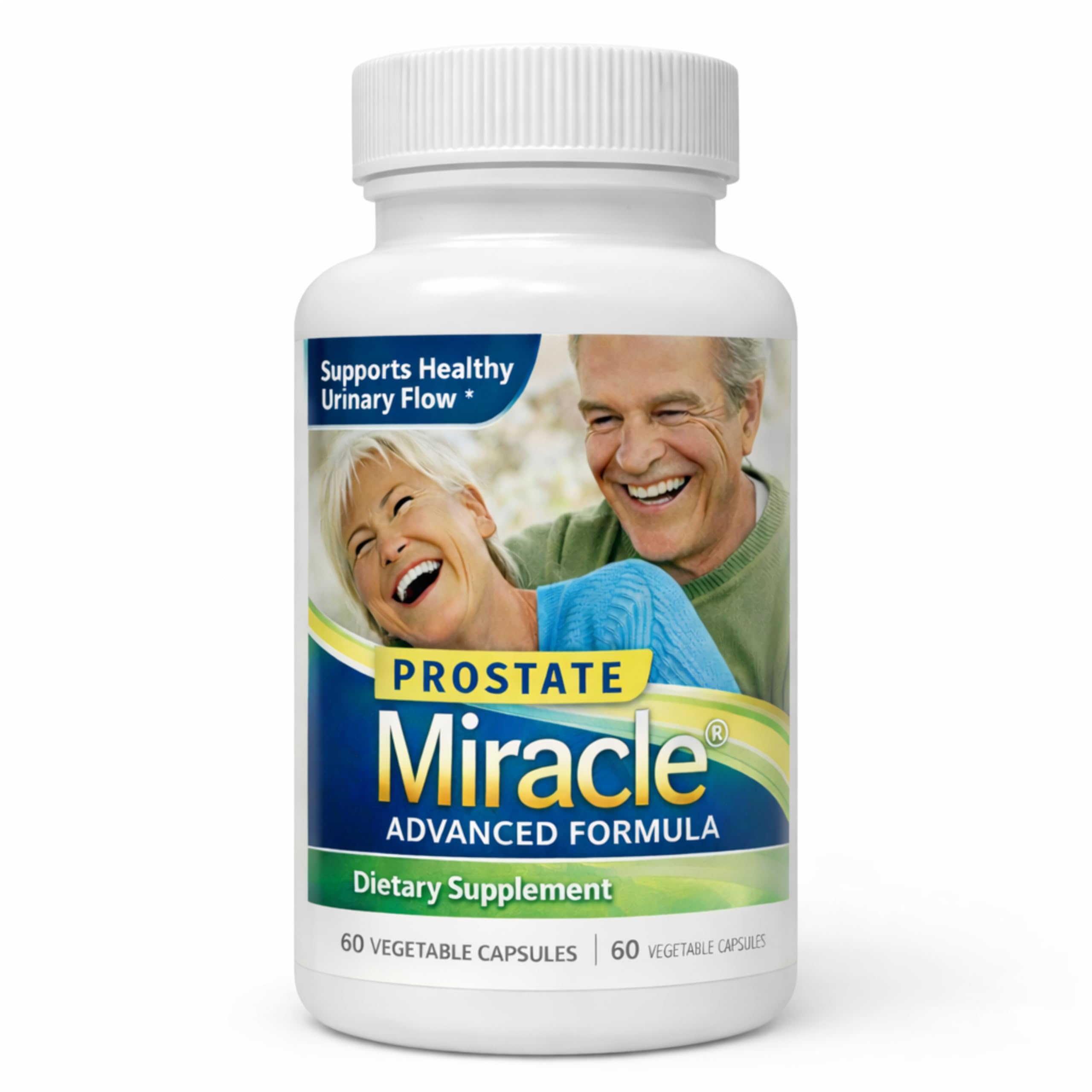 NHS Global Prostate Miracle Advanced Formula 60 Capsules front view