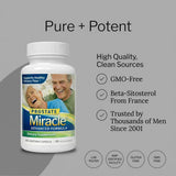 NHS Global Prostate Miracle Advanced Formula bottle with cap