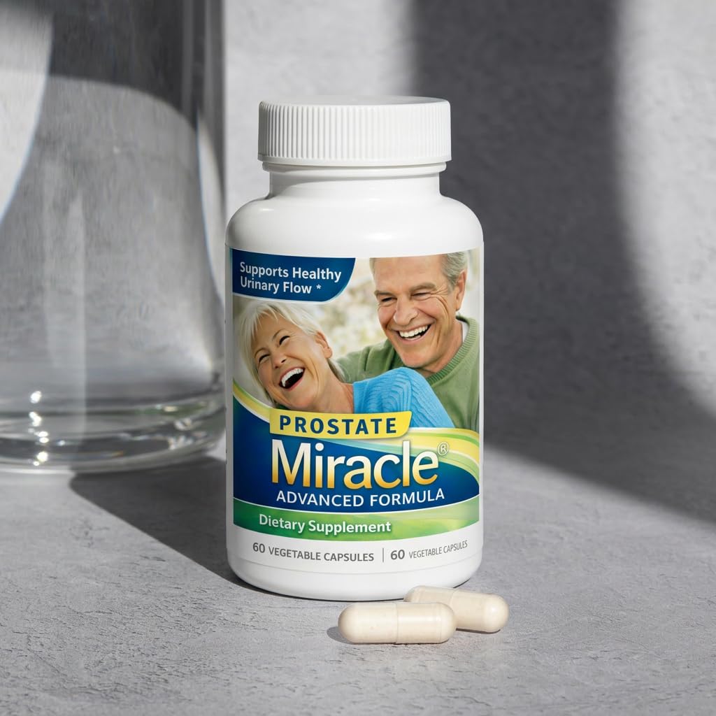 NHS Global Prostate Miracle Advanced Formula packaging side view