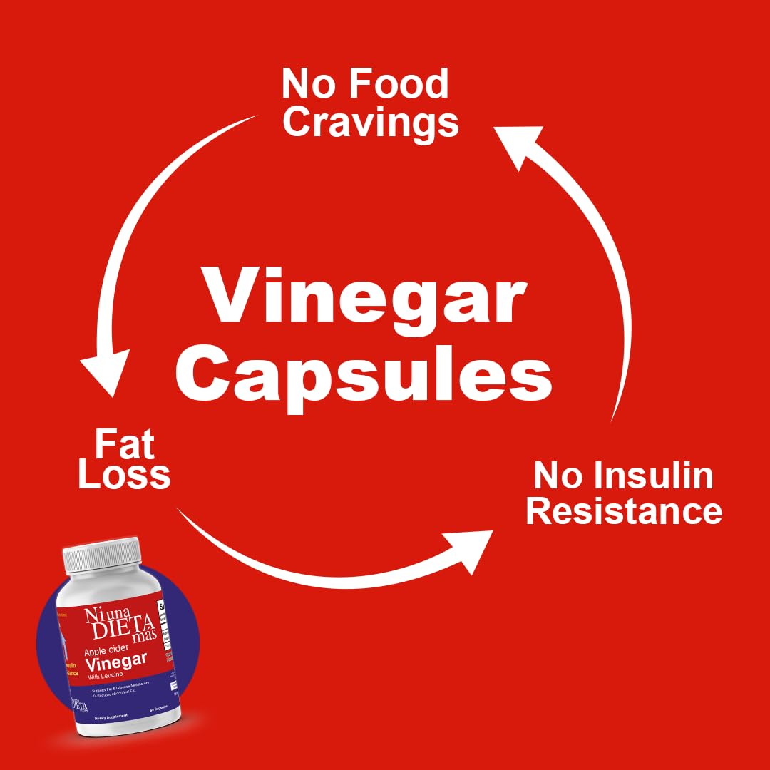 Ni una dieta más Apple Cider Vinegar Capsules side view