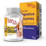 Ni una dieta más Multi-Enzyme Supplement 60g on a wooden table