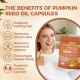 Nichalous Pumpkin Seed Oil & Saw Palmetto softgels packaging