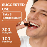 Nichalous Pumpkin Seed Oil & Saw Palmetto softgels with ingredients