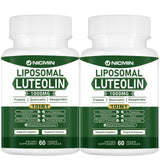 NICMIN Luteolin Supplement 70g front view with packaging