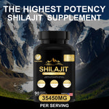 NICMIN Shilajit Supplement 10 in 1 Capsules side view