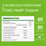 NICMIN Sulforaphane Supplement capsule close-up