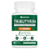 NICMIN Tributyrin Supplement 1700MG front view of bottle