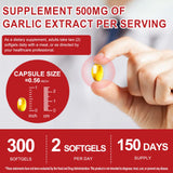 NIFEISHI Aged Garlic Supplement 300 count bottle