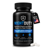 NIGHTDUTY Multivitamin 60 Capsules front view