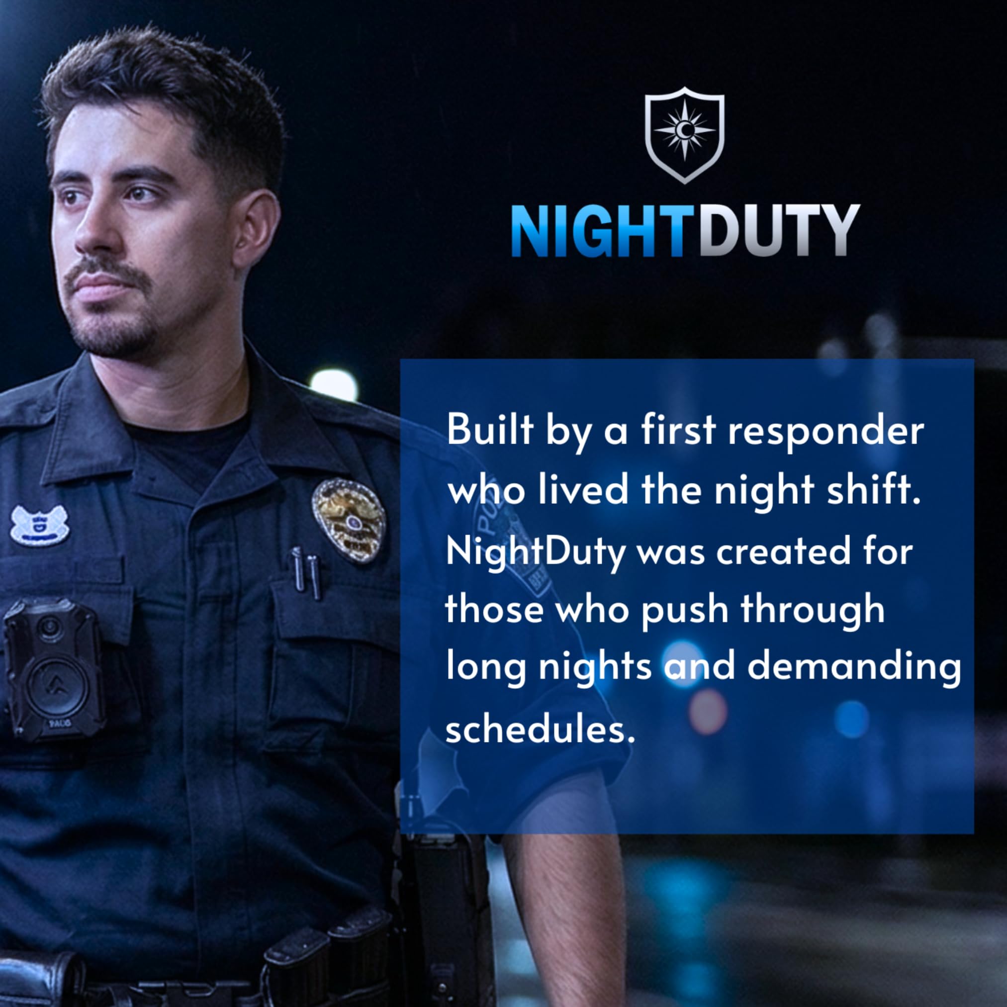 NIGHTDUTY Multivitamin nutritional information