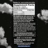 Nite Thru Advanced Sleep Supplement 10mg Melatonin capsules with ingredients list