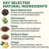 Nitidissima Cleanse Pack herbal blend bottle side view