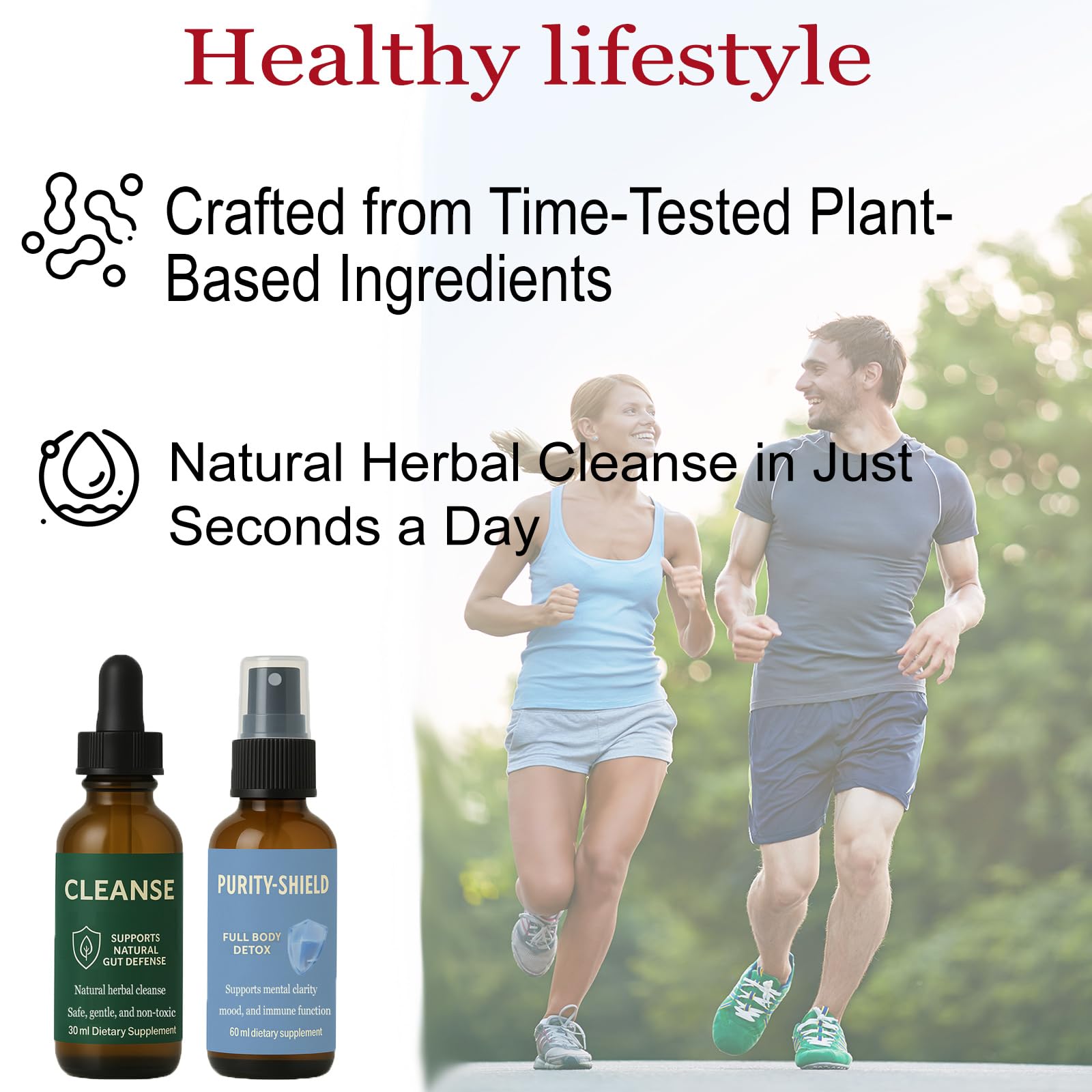 Nitidissima Cleanse Pack with ingredients list on packaging