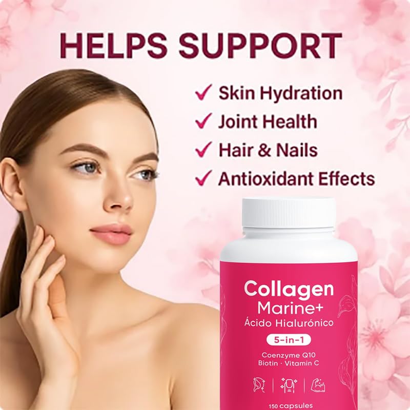 Nitidissima Collagen Supplement with a glass of water
