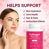 Nitidissima Collagen Supplement with a glass of water