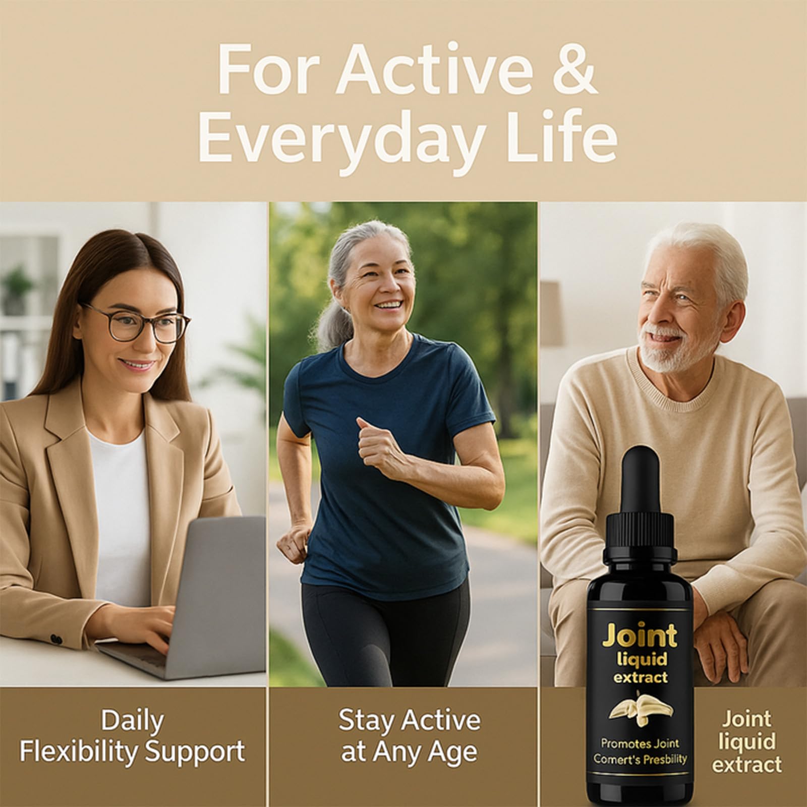 Nitidissima Turmeric Joint Care Liquid Extract lifestyle scene
