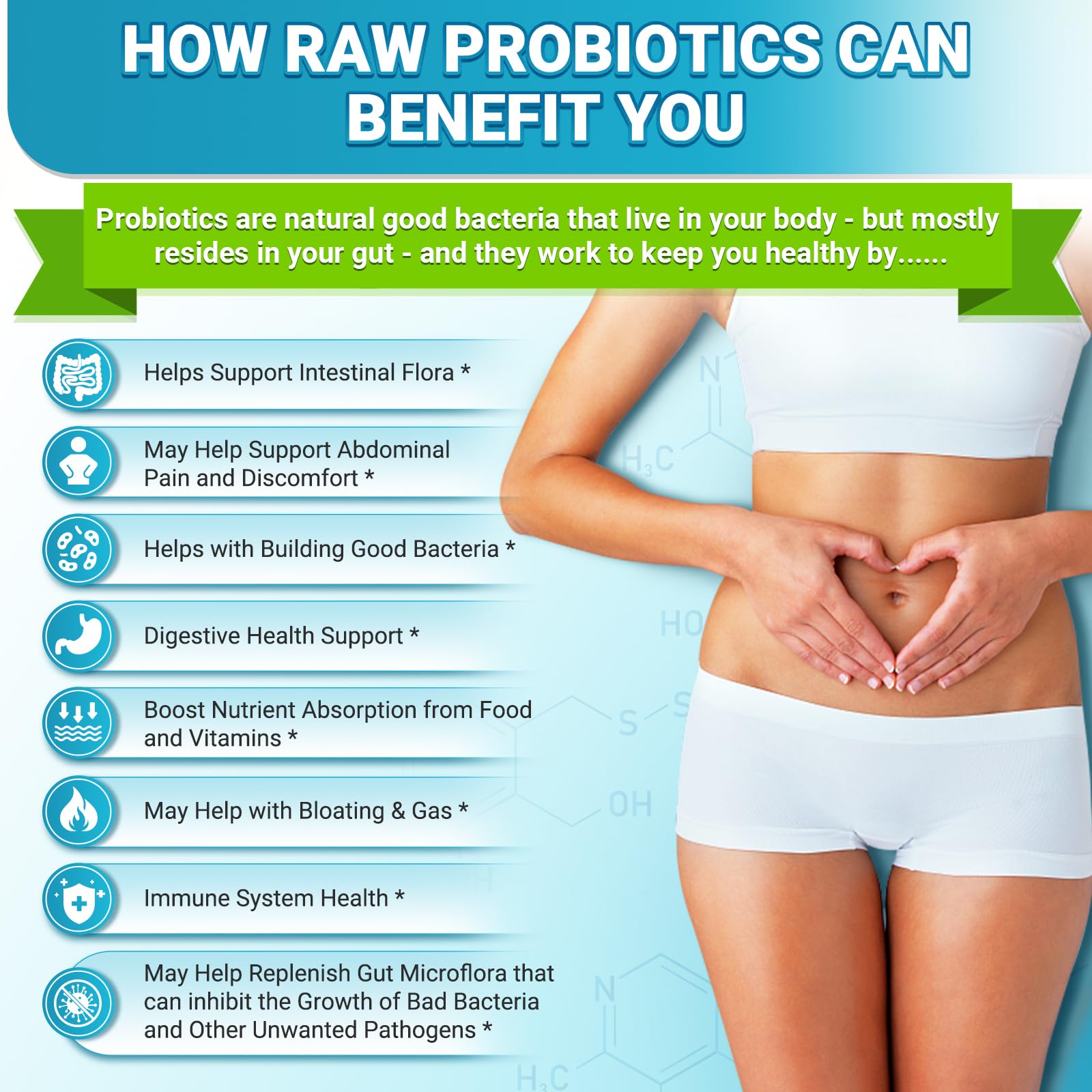 Niuloer Probiotic Supplement bottle with label