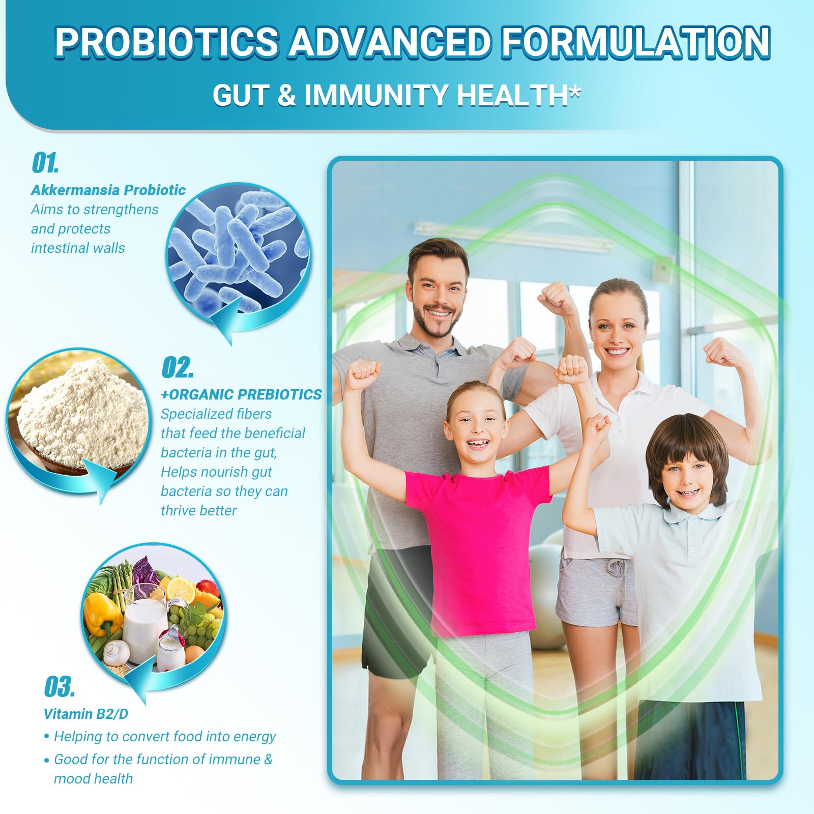 Niuloer Probiotic Supplement ingredients list