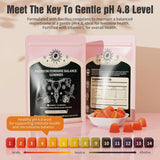 NIUSISE Feminine Balance Gummies with a measuring spoon