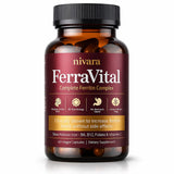 NIVARA FerraVital Iron Support for Women 60 capsules front view