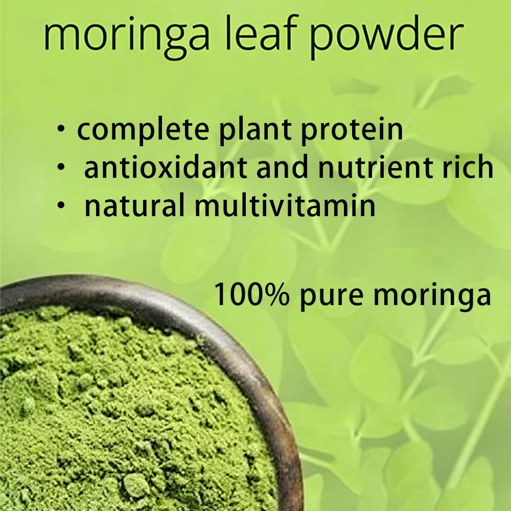 NIVELLE Moringa Capsules on a wooden table with plants