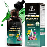 Nivltpure Herbal Lymphatic Support Drops 4 fl oz front view