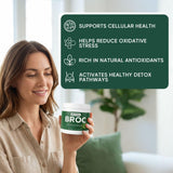 NIVORA Broccoli Sprout Capsules close-up