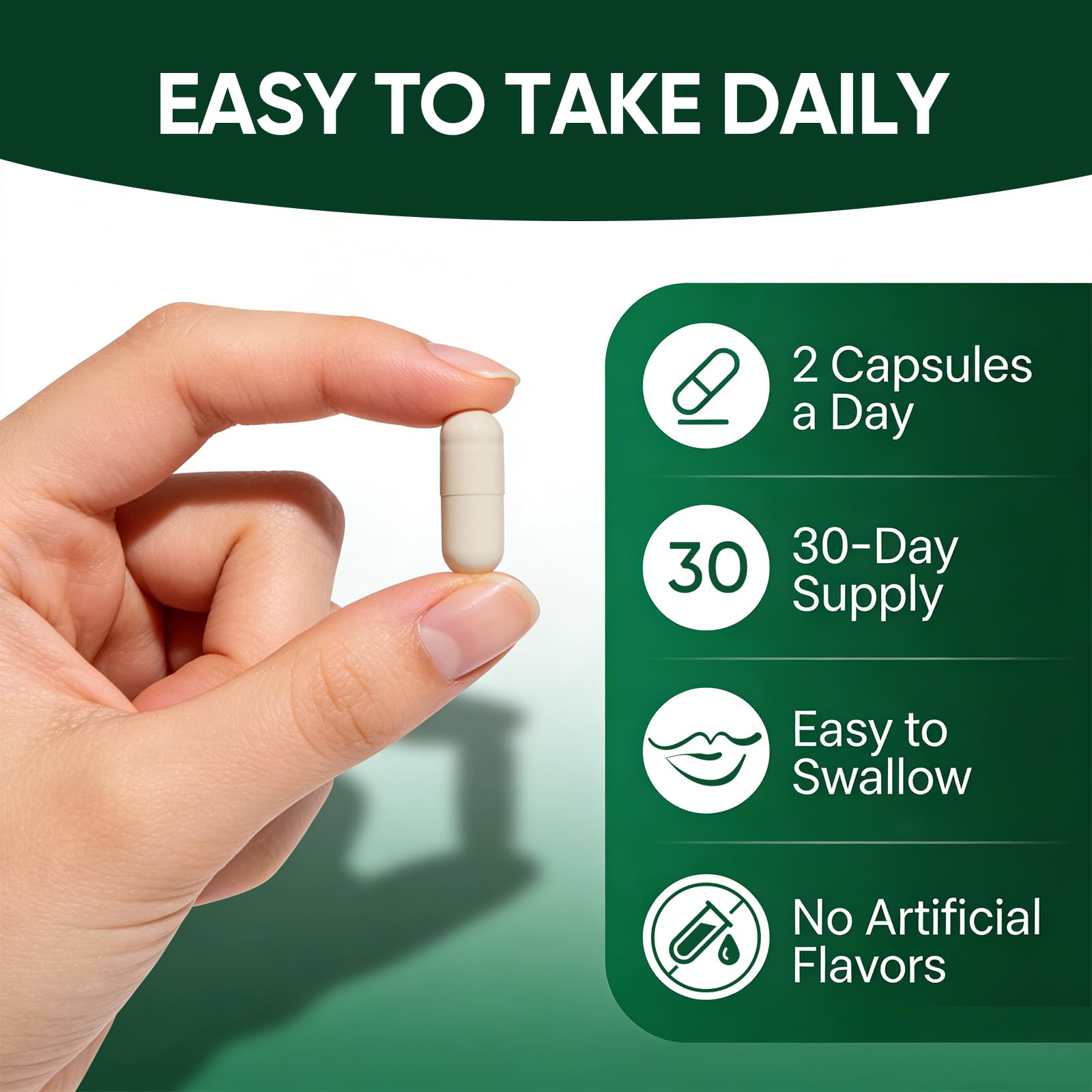 NIVORA High-Density Sulforaphane Capsules side view