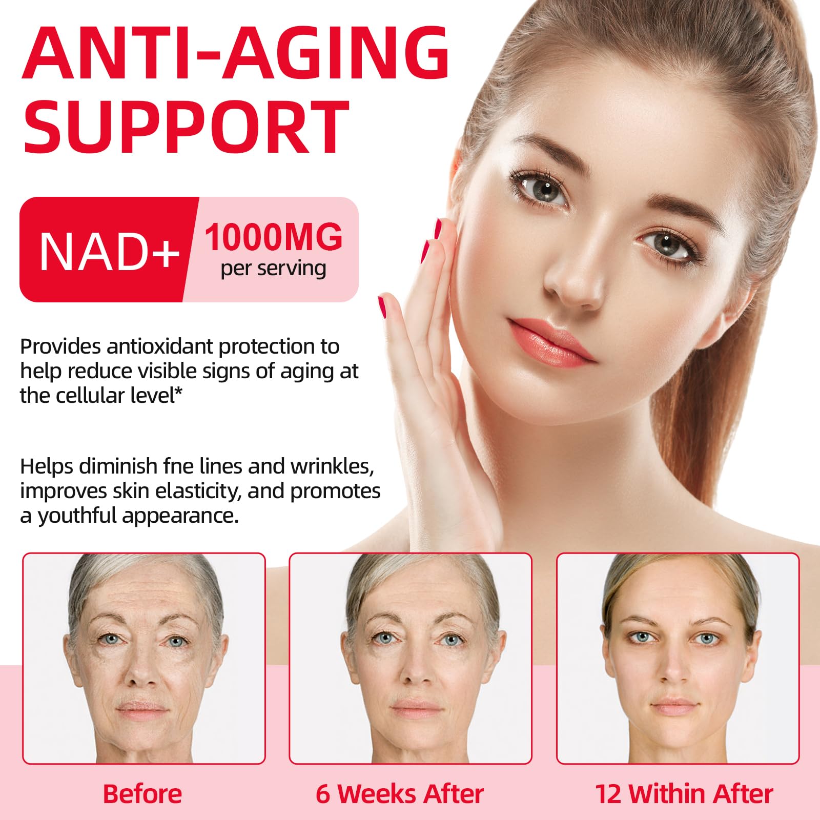 NKKOBSLE NAD+ Supplement ingredients list