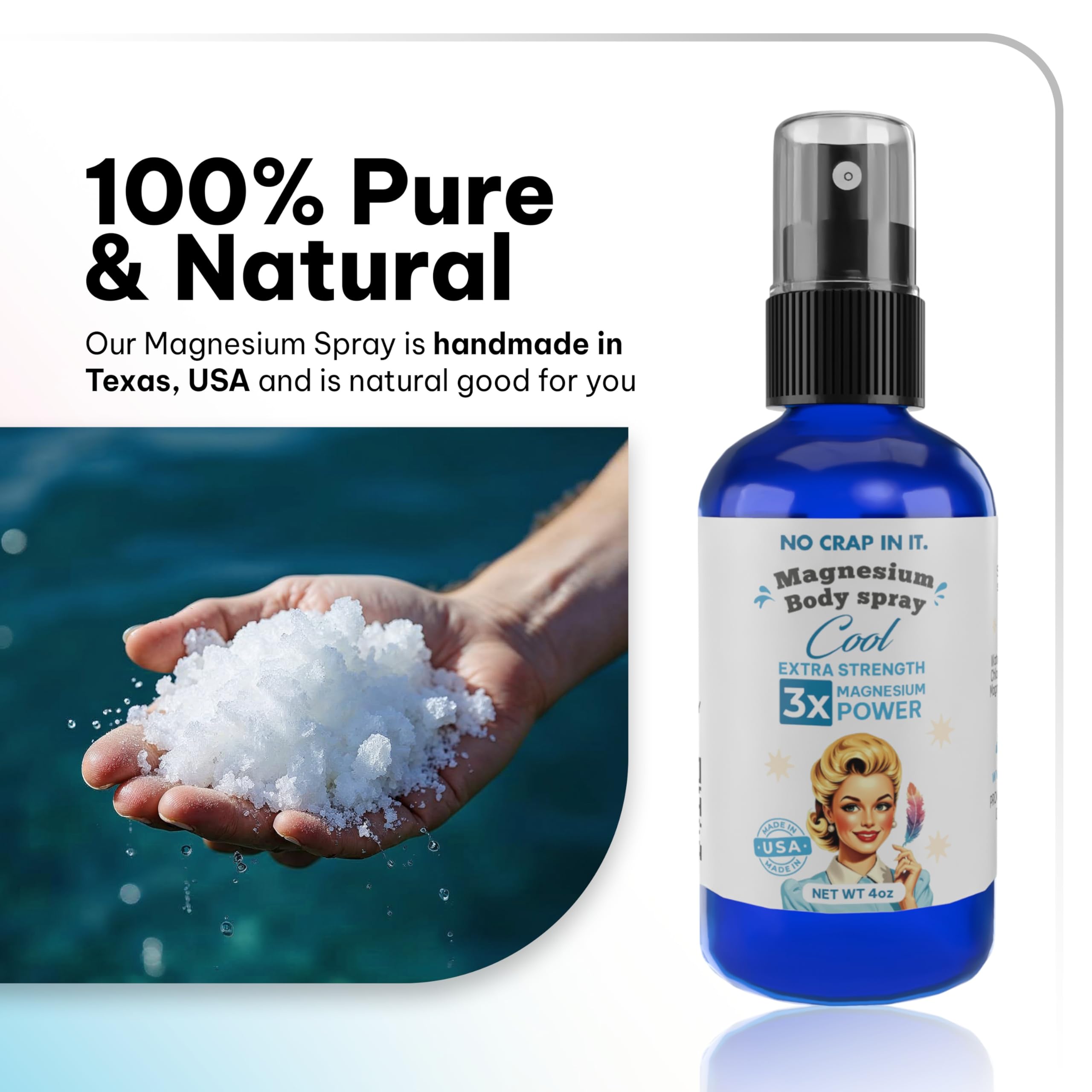 No Crap In It Magnesium Glycinate 240g ingredients list