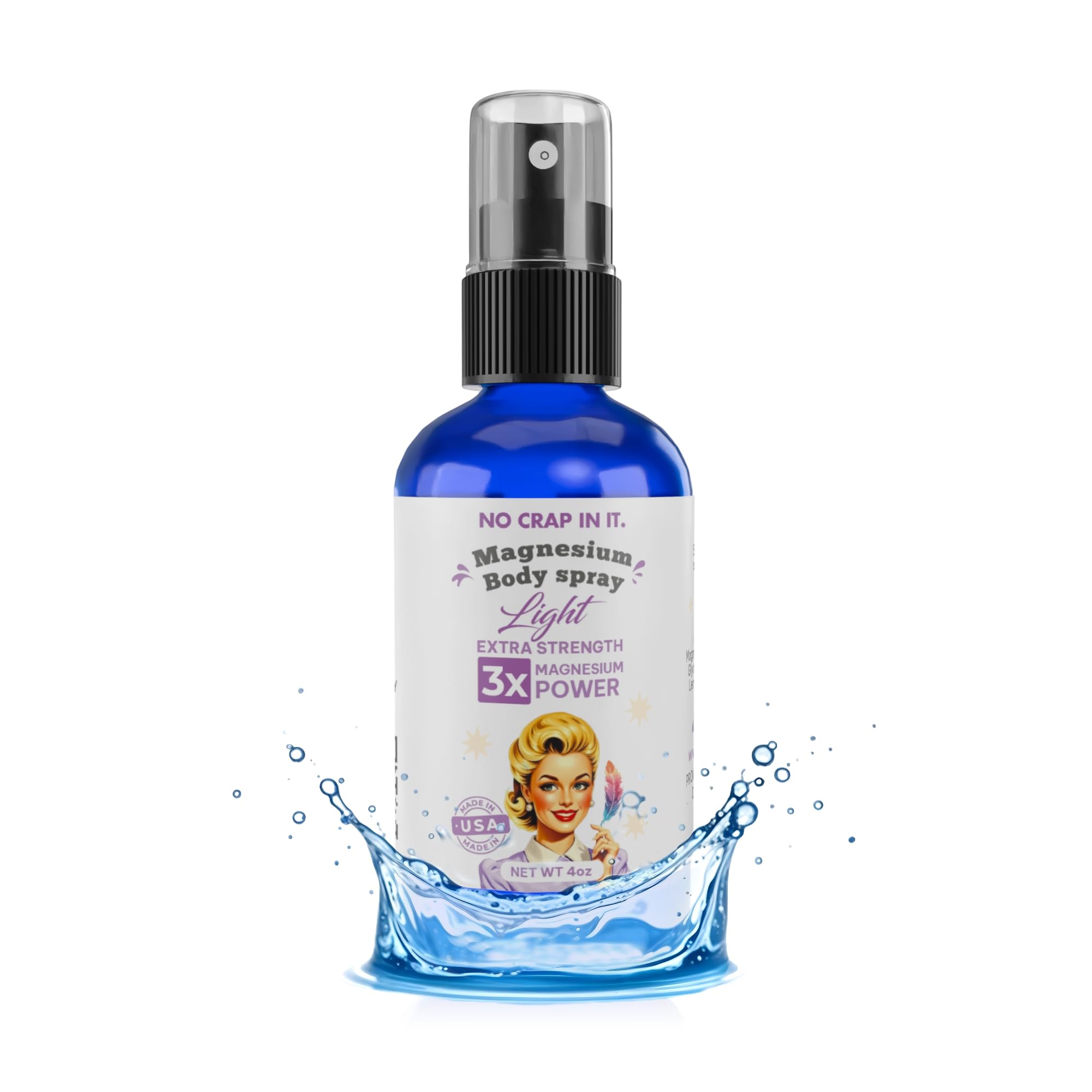 No Crap In It Magnesium Glycinate 259g front view