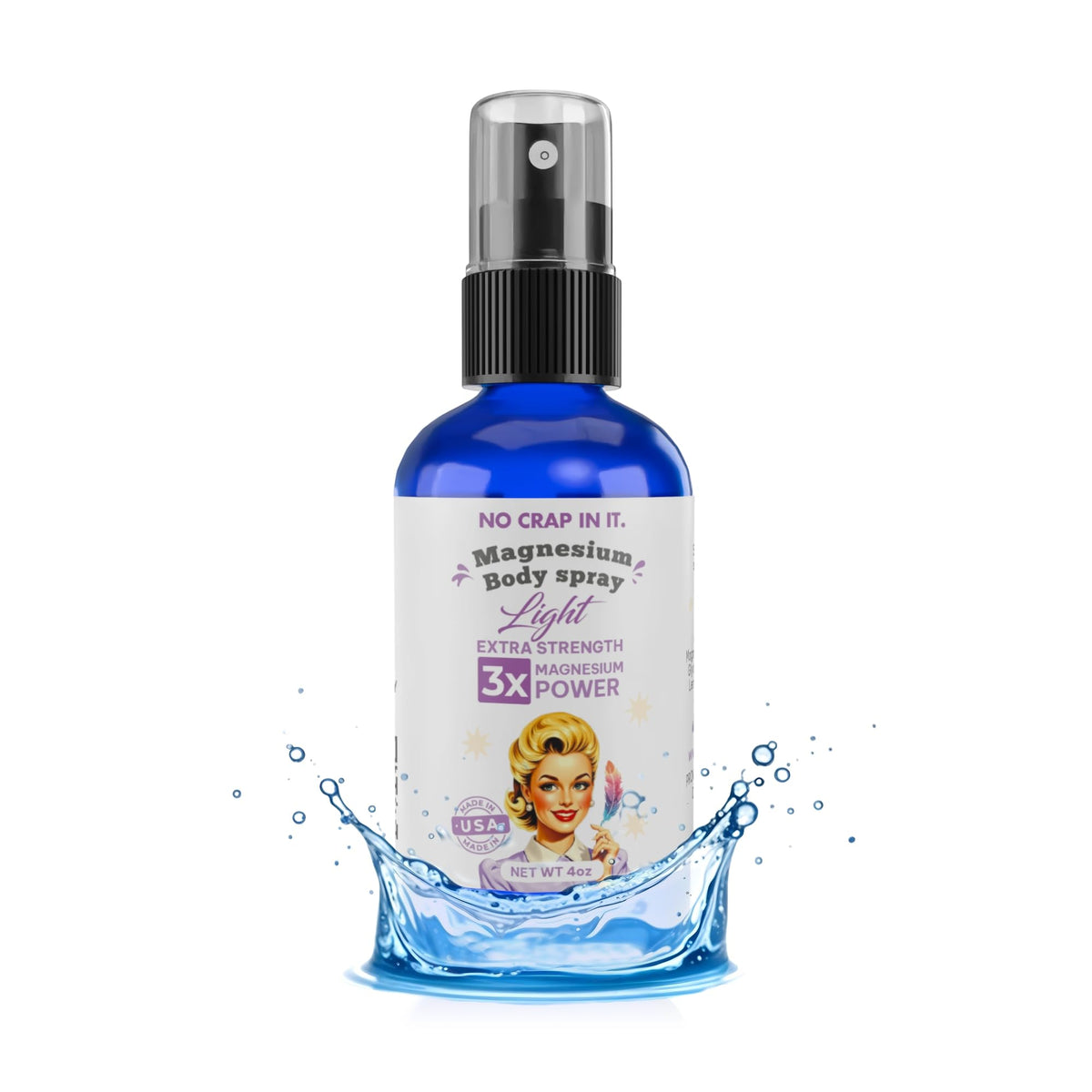 No Crap In It Magnesium Glycinate 259g front view