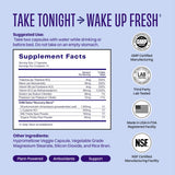 No Days Wasted DHM Capsules side view showing ingredients