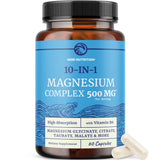 Nobi Nutrition Magnesium Complex 500mg front view