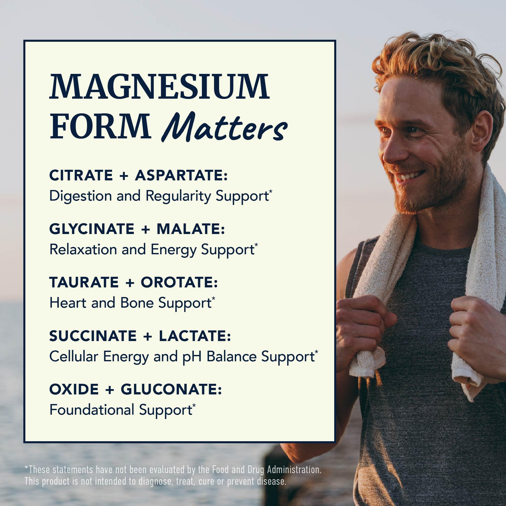 Nobi Nutrition Magnesium Complex 500mg ingredients list