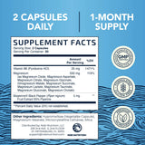 Nobi Nutrition Magnesium Complex 500mg on a wooden table