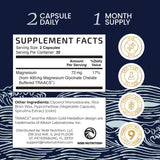 Nobi Nutrition Magnesium Glycinate 400mg supplement bottle