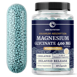 Nobi Nutrition Magnesium Glycinate 400mg supplement front view