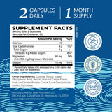 Nobi Nutrition Magnesium Glycinate Gummies 600MG with a hand holding a gummy