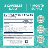 Nobi Nutrition Magnesium Malate capsules beside a glass of water