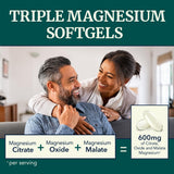 Nobi Nutrition Magnesium Softgels 300mg side view
